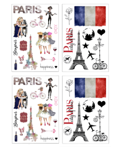 Paris Arts & Crafts Stickers